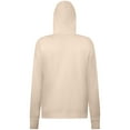 thumbnail image 3 of Women's Levelwear Khaki Florida Marlins Cooperstown Collection Adorn Core Logo Pullover Hoodie, 3 of 3