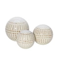 thumbnail image 1 of Sagebrook Home S/3 6/5/4" Orbs, Tan, 1 of 1