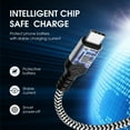 thumbnail image 5 of ROFAY 0.5' USB Type C Male to USB 3.0 A Female Cable, White, 5 of 6