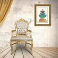 thumbnail image 3 of Reeves, Tom 17x24 Gold Ornate Wood Framed with Double Matting Museum Art Print Titled - Playful Luna I, 3 of 4