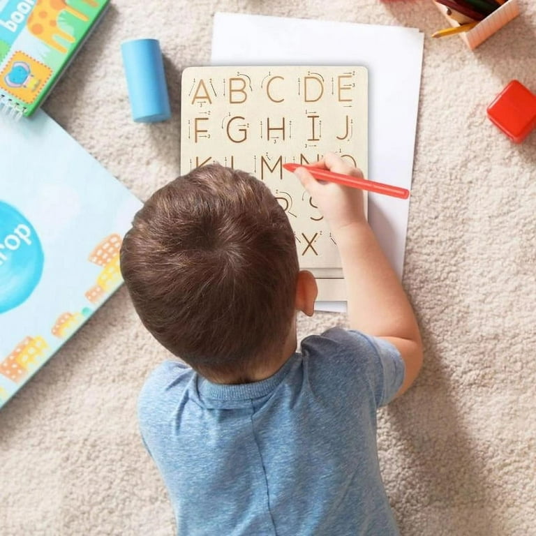 Alphabet Tracing Board, Double-sided, Educative Toy, Writing