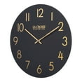 thumbnail image 3 of La Crosse Clock 15.75 inch NYX MDF Analog Quartz Wall Clock, 404-3841C, 3 of 7