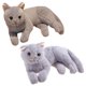 thumbnail image 2 of 1 unidad de 32cm/12 pulgadas, gato realista, peluche, regalo de fiesta para niñas, Mini gato, 2 of 5
