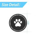 thumbnail image 2 of 2pcs Universal Car Cup Coaster,2.75 Inch Dog Paw Car Cup Holder Insert Mat Pad Set (b-2-v), 2 of 4