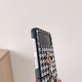 thumbnail image 3 of for Samsung Galaxy Z Flip 4 2022 Case, Cute Fashion Sexy Houndstooth Leather Phone Case with Ring Stand Hard PC Bumper Ultra-Thin Flip Protector for Galaxy Z Flip 4 Women Girls, 3 of 15