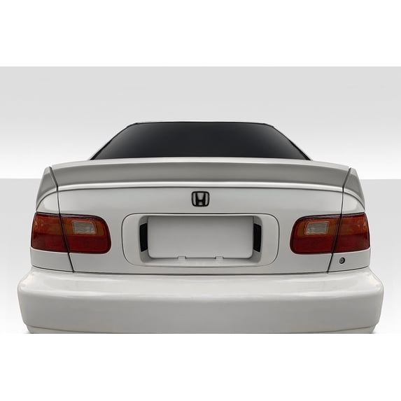 1992-1995 Honda Civic 4DR Duraflex Dragster Rear Wing Spoiler - 3 Piece