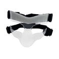 thumbnail image 1 of Máscara facial ajustable Protector nasal Hombres Mujeres Niñas Niños Protector facial acolchado duradero Protector facial para nariz rota para fútbol,, 1 of 8