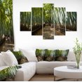 thumbnail image 1 of Grand Allée dans la Forêt de Bambou - Impression sur Toile, 1 of 3