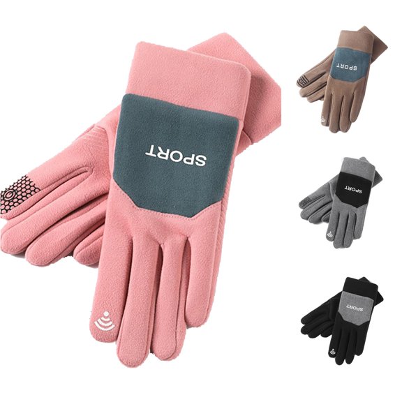 Daznico Winter Gloves, Winter Thermal Touchscreen for Outdoor Sports Activities Windproof Lined Cold Weather Warm Mittens
