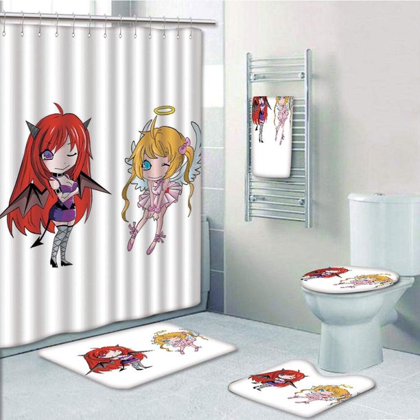 Anime Toilet Seat Covers - S 3 Demon Slayer Japanese Anime Toilet Lid