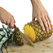 Tasty Stainless Steel Metal Pineapple Corer Slicer Cutter, Yellow