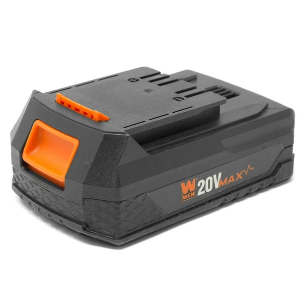 Batería de repuesto WEN 20V Max 2.0 Ah recargable de iones de litio