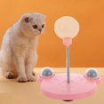 thumbnail image 6 of Cat Slow Feeder Toy, IQ Training Ball ,Bite Resistant Interactive Non Slip Dispenser for Kitty Indoor/Outdoor Accessories , Pink and Catnip Ball, 6 of 7