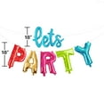 thumbnail image 3 of Way to Celebrate! Let's Party Balloon Banner 22' x 18", 1 Ct, 3 of 4