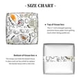 thumbnail image 5 of Rocae Fastfood 2 for High-grade Leather Tissue Box,Office Tissue Box,Tissue Box Cover Square 5.2×5.2×5.2, 5 of 7