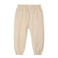 thumbnail image 4 of LWNYDPLSD Youth Xl Sweatpants Boys Size 10 Sweatpants Thermal Pants for Kids Newborn Baby Clothes Mother Birthday Gifts Boy Clothes Size 10-12 18, Beige 10-11 Years, 4 of 8