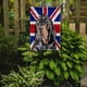 Carolines Treasures SC9869GF Coonhound Noir et Beige avec la Taille de Jardin de Drapeau Britannique de Drapeau d'Union d'Angleterre – image 2 sur 3