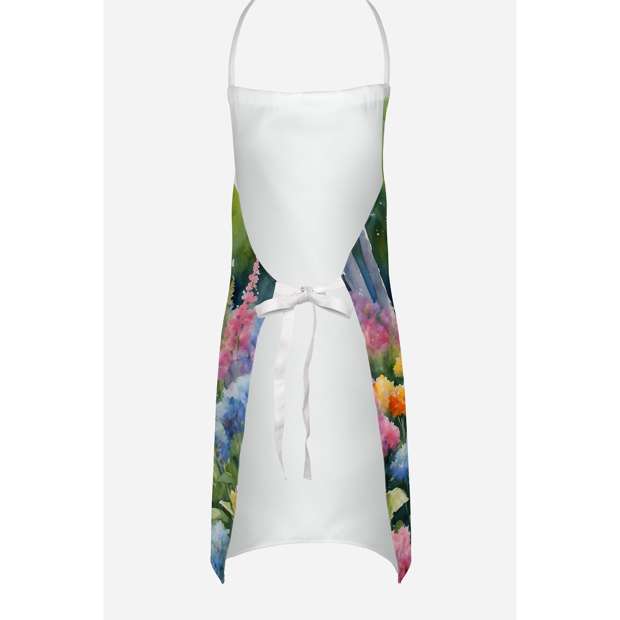 Labradoodle Spring Path Apron 27 in x 30 in
