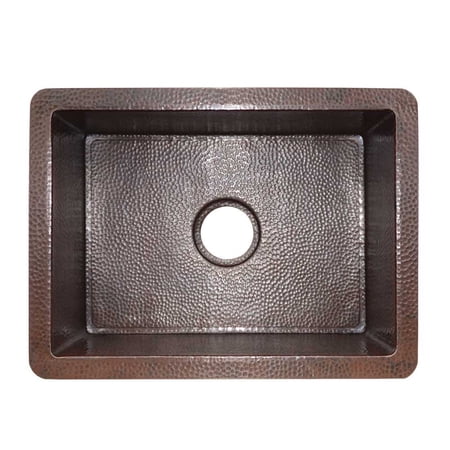 Native Trails Cpk78 Cocina 21-1/2 Undermount Single Basin Copper Kitchen Sink - Copper