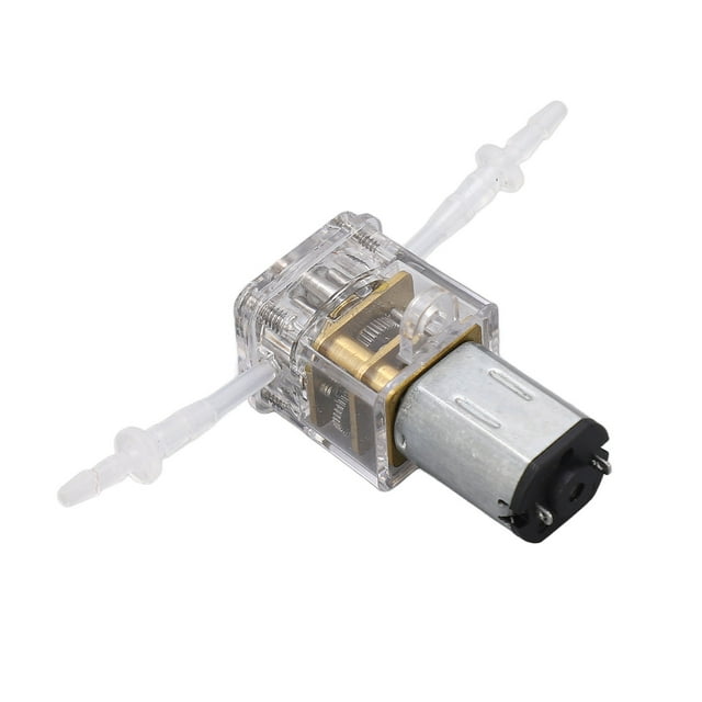 Mini Peristaltic Pump With Transparent Shell 0.001m Lift Liquid Dosing Pump For Beauty Instrument
