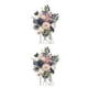 thumbnail image 2 of Flores artificiales Matsuzay Seda Amplia aplicación Bajo mantenimiento AZUL ROSA LH004, 2 of 6