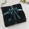 thumbnail image 3 of Luxurious Bedding Sets Faux Fur Comforter King/Cal King Black Modern Cozy Design, 3 of 11