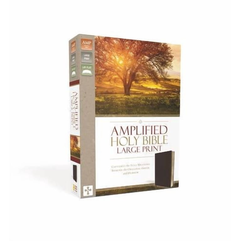 アート・デザイン・音楽 HOLY BIBLE MACK AMC Amplified Bible-Am-Large Print: Captures the Full Meaning Behind