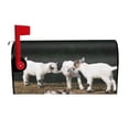thumbnail image 2 of Lsque Cute Goat Baby Mailbox Cover Standard Size ,Magnetic Mailbox Covers Post Wraps Letter Box Cover -, 2 of 5