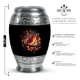 thumbnail image 2 of SABURIAL Cardinal Unique Urns for Human Ashes Adult Female Mom - Large Funeral Urn for Ashes Adult Male Dad - Decorative Cremation Urns for Women & Men - Memorial Burial Urn - 10 Inch, 2 of 7