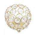 thumbnail image 2 of Crystal Tea Light Candle Holders Wedding Decor Table Centerpieces (Gold Diameter 8cm), 2 of 10