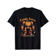 thumbnail image 1 of Boys Halloween Pumpkin Robot Graphic T-Shirt, Black Casual Style Halloween Shirts With Robot and Pumpkin, Girls/Boys Fall Clothes, Round Neck Short Sleeve T-Shirt, 1 of 7