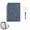 Denim Blue, variant on Erasable A5 Dry Erase Notebook Foldable Whiteboard Memo Book, Includes Wipe Dry Erase Marker & Cleaning Towel, Black