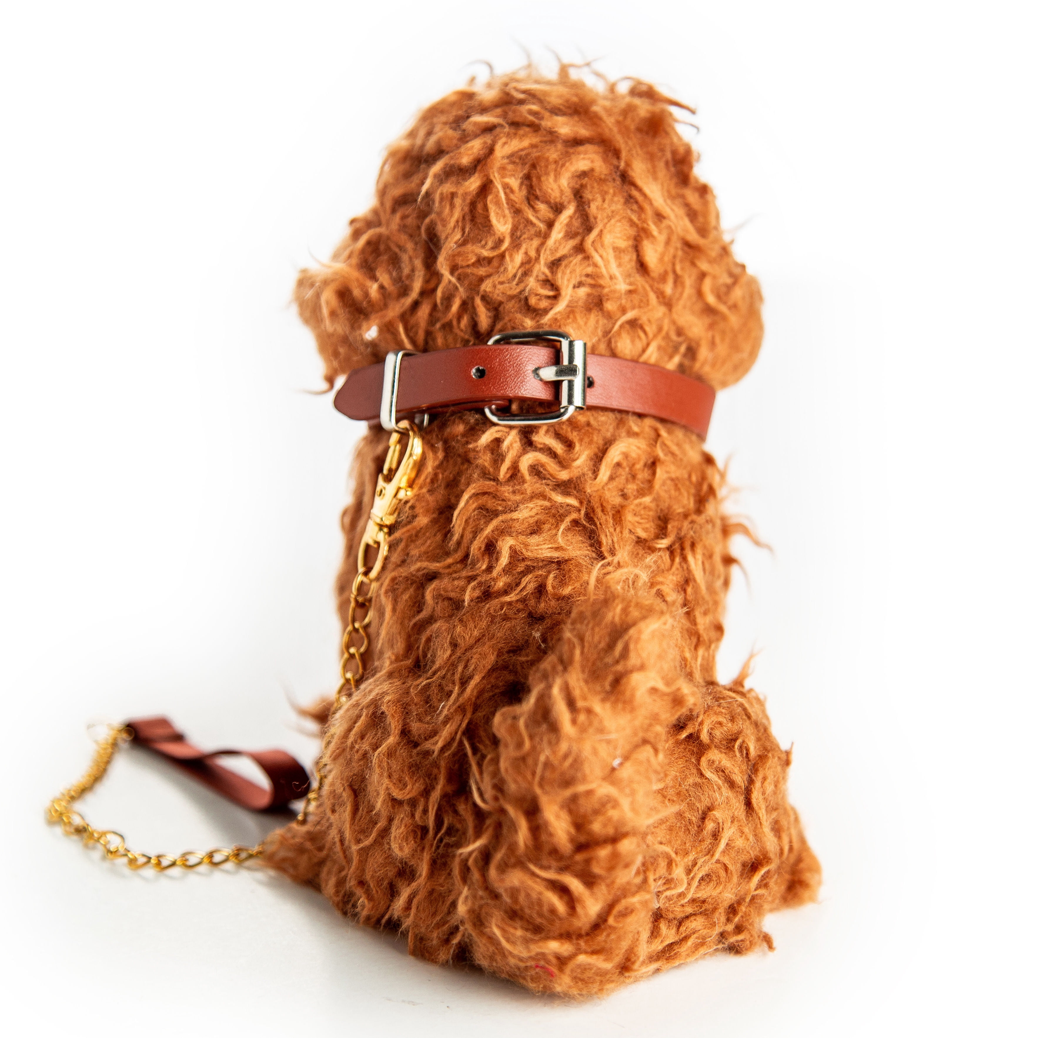 The Queen's Treasures 18" Doll Pets, Labradoodle Puppy Dog Pet Friend with Leash & Collar, Compatible for Use with American Girl Dolls