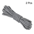 thumbnail image 3 of Unique Bargains 19.7Ft 4mm Nylon Reflective Tent Rope Guyline Camping Cord Grey 2 Pack, 3 of 5