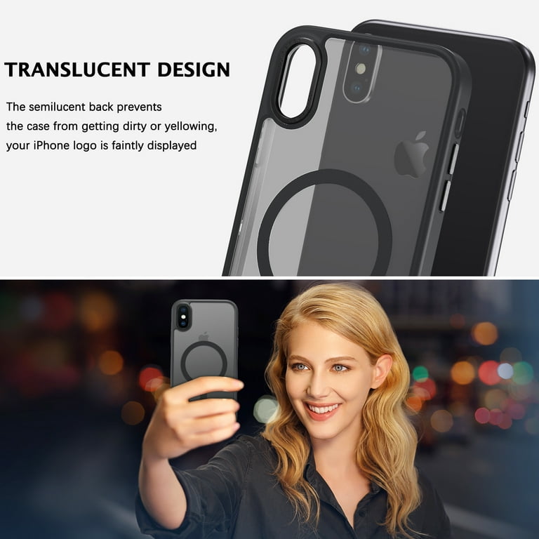 BENTOBEN iPhone X/XS Magsafe-Compatible, Slim, Matte, Anti