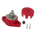 thumbnail image 4 of Bloque de distribución de energía con perno de barra colectora, fácil instalación con cubierta y tornillos Rojo M8, 4 of 8