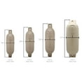 thumbnail image 7 of Extreme Max 3006.8541.2 BoatTector Inflatable Fender Value 2-Pack - 10" x 30", Sand, 7 of 7