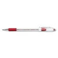 thumbnail image 2 of R.s.v.p. Ballpoint Pen, Stick, Fine 0.7 Mm, Red Ink, Clear/red Barrel, Dozen | Bundle of 10 Dozen, 2 of 2