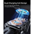 thumbnail image 3 of Cargador Inalámbrico de Coche DICMKY Negro Doble Bobina para Samsung Galaxy Z Fold y Pixel 9 Pro, 3 of 7