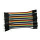 thumbnail image 3 of Cables de puente de tablero de pruebas surtido a opcional Cable multicolor - 40 piezas 10cm 40 piezas M 10cm DYNWAVEMX Cables de salto Dupont, 3 of 8