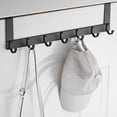 thumbnail image 3 of Over The Door Hook Hanger,Punch Free Coat Hooks Heavy-Duty Organizer, 3 of 5