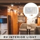 thumbnail image 4 of EeaseMX 1 luz LED de techo para RV de 12 V, duradera, con interruptor., 4 of 7