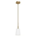 thumbnail image 2 of Hunter - Nolita 1-light Alturas Gold, Mini Pendant Light, Dimmable, Modern Style, Cone Shaped, for Bedrooms, Dining, Living Rooms - 19888, 2 of 7