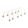thumbnail image 2 of 5pcs Croquet Wickets Reemplazo Juego de mazos de madera para niños Conjunto de equipos de puerta de croquet Croquet set para juegos de madera para la, 2 of 8