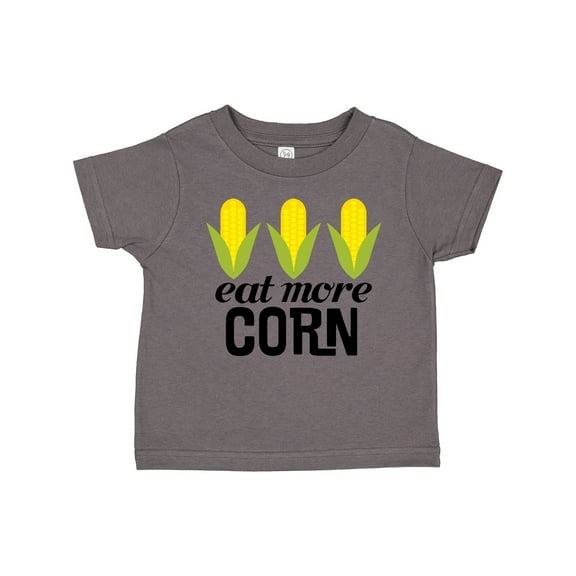 Inktastic Eat More Corn Boys or Girls Toddler T-Shirt