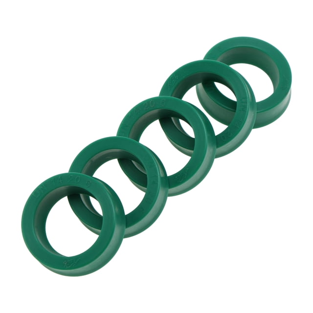 Anillo de sello de aceite universal Unique Bargains Sello de labio UN 14x20x6mm Alta presión TPU Verde 5 Pcs