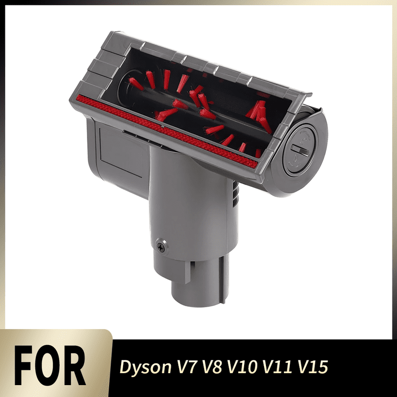 Durable Perfect Fit Mite Removal Mini Motorized Tool Brush Head For Dy*son V7 V8 V10 V11 V15 Stick Vacuum Mattress Cleaning Parts