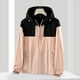 thumbnail image 1 of Chaquetas y abrigos casuales con capucha de manga larga para hombre y mujer, ligeros, frescos y ligeros, con empalme de bloques de color, protector solar, chaqueta, abrigo, blusa para mujer, 1 of 3