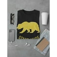 thumbnail image 3 of Bear Silhouette, Stand Aside T-Shirt Men -Smartprints Designs, Male 5X-Large, 3 of 4