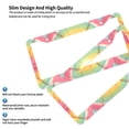 thumbnail image 5 of A Pair Of License Plate Frame Sunscreen Corrosion Resistant Rust 12.3×6.3in With Accessories Suitable For Any Car Tie-Dye Pattern Bright Colors (2), 5 of 8